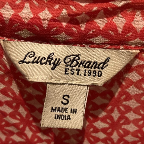 Lucky brand chiffon blouse - Picture 3 of 5